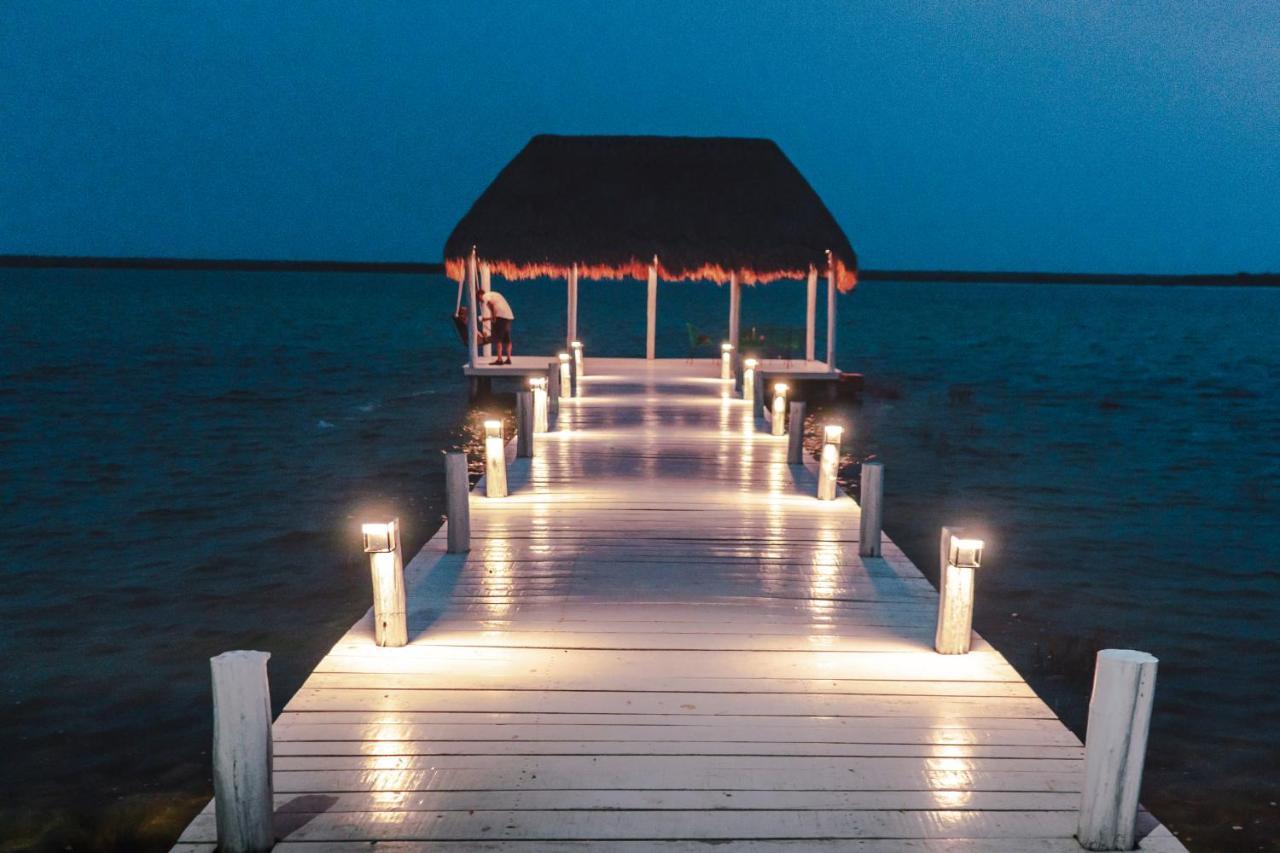 Royal Palm Bacalar Cabanas & Lagoon Club Kültér fotó