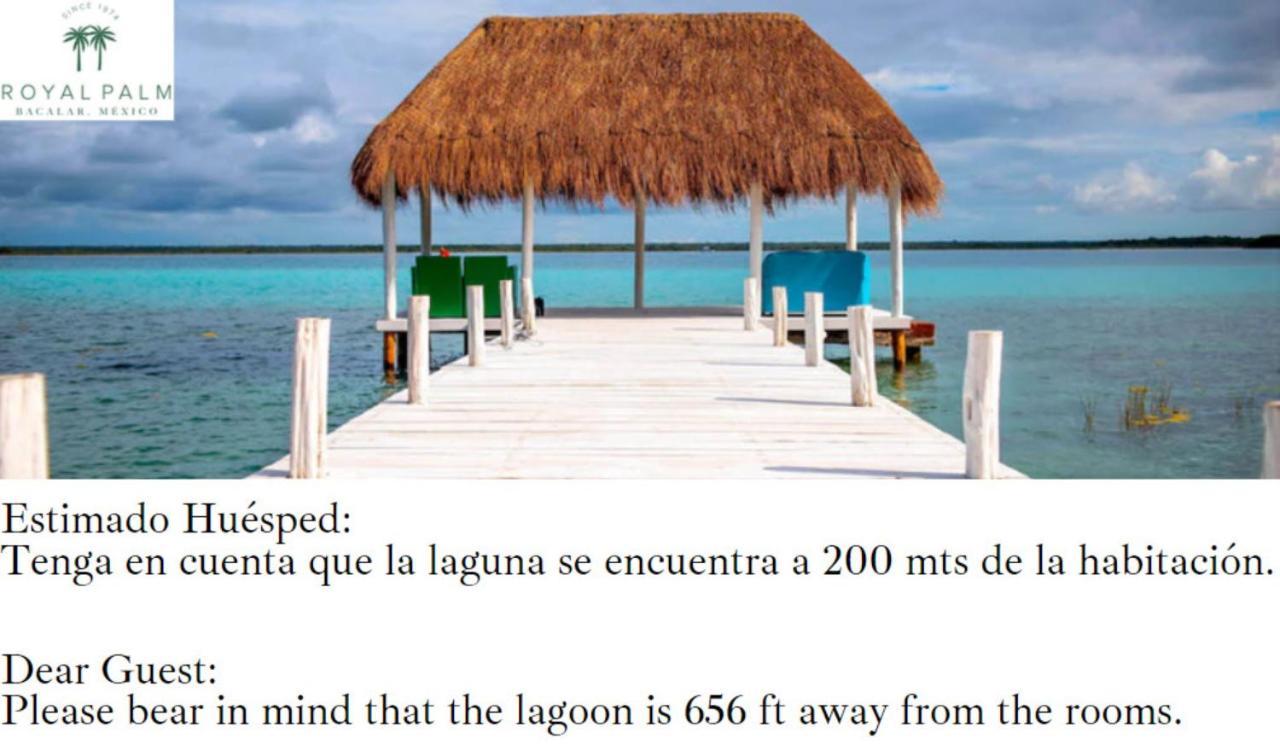Royal Palm Bacalar Cabanas & Lagoon Club Szoba fotó