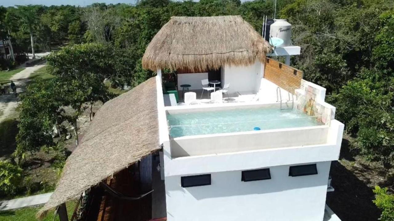 Royal Palm Bacalar Cabanas & Lagoon Club Kültér fotó