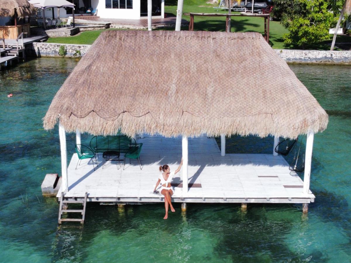 Royal Palm Bacalar Cabanas & Lagoon Club Kültér fotó