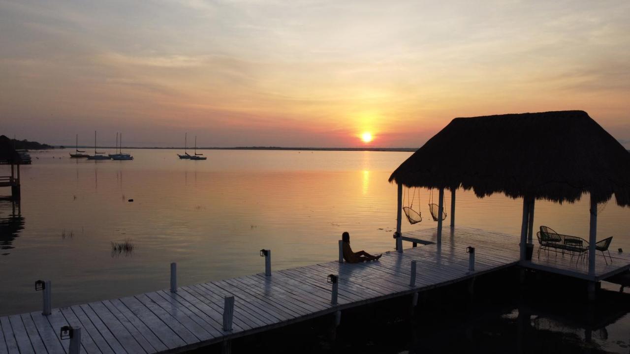 Royal Palm Bacalar Cabanas & Lagoon Club Kültér fotó