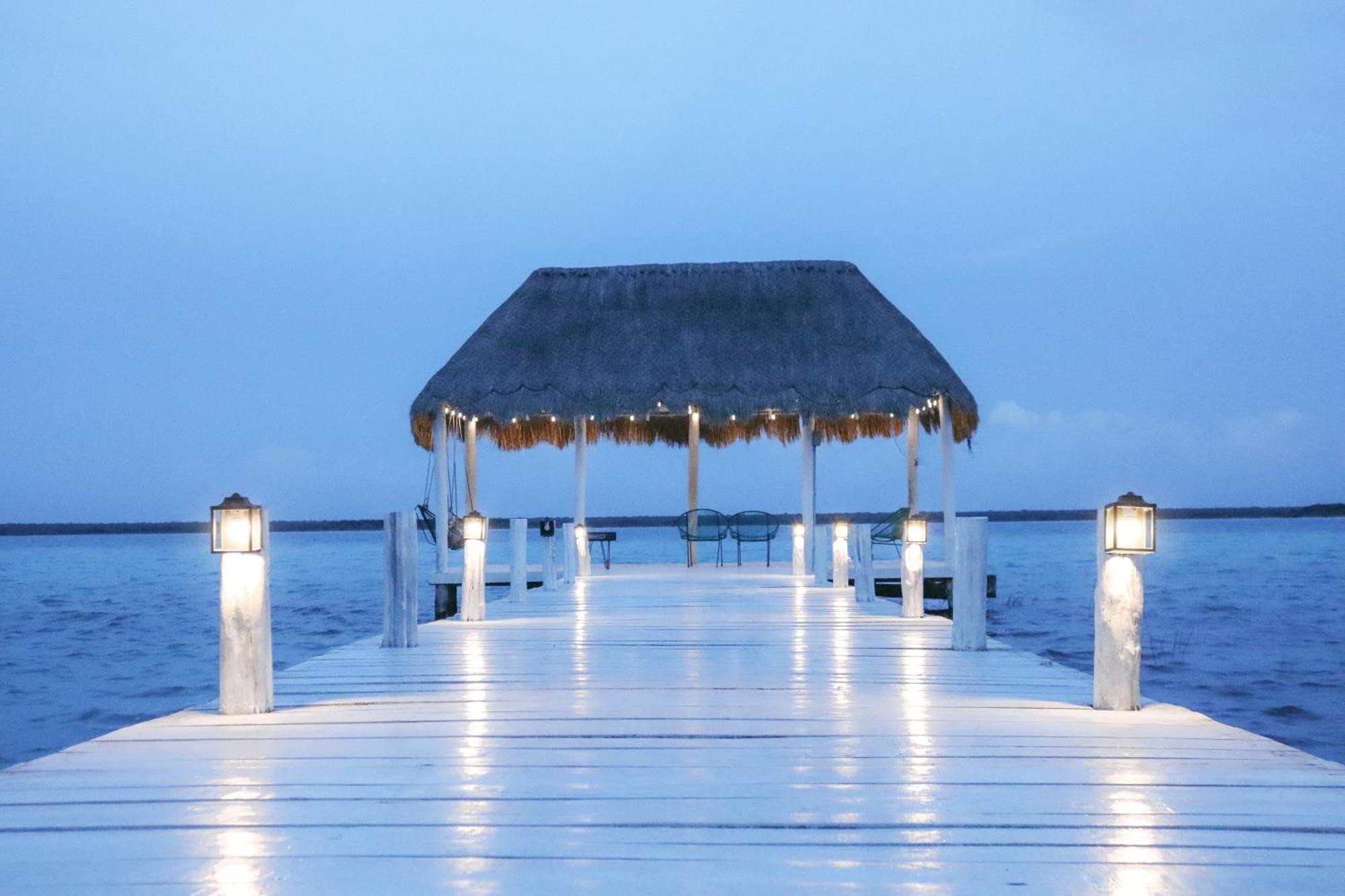 Royal Palm Bacalar Cabanas & Lagoon Club Kültér fotó